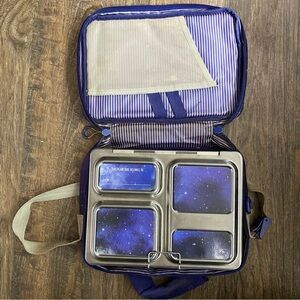 Planetbox Rover Bento Box w/magnets, dip container & carry bag